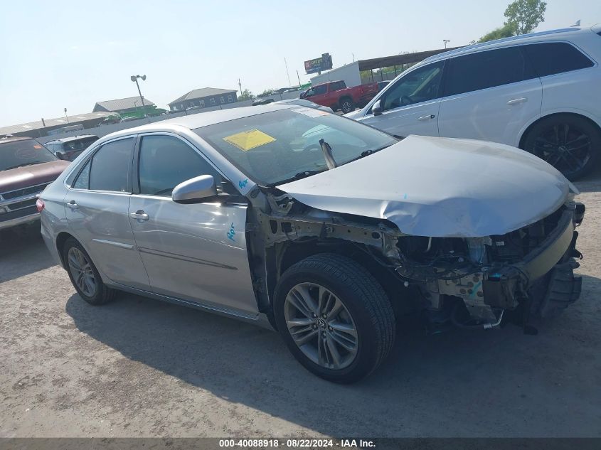 2016 Toyota Camry Se VIN: 4T1BF1FK3GU180840 Lot: 40088918