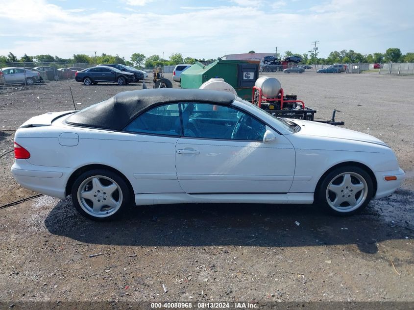 2001 Mercedes-Benz Clk 430 VIN: WDBLK70G11T090996 Lot: 40088968