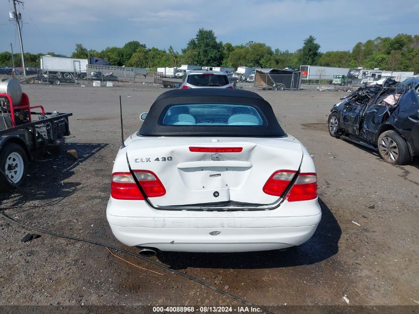 2001 Mercedes-Benz Clk 430 VIN: WDBLK70G11T090996 Lot: 40088968