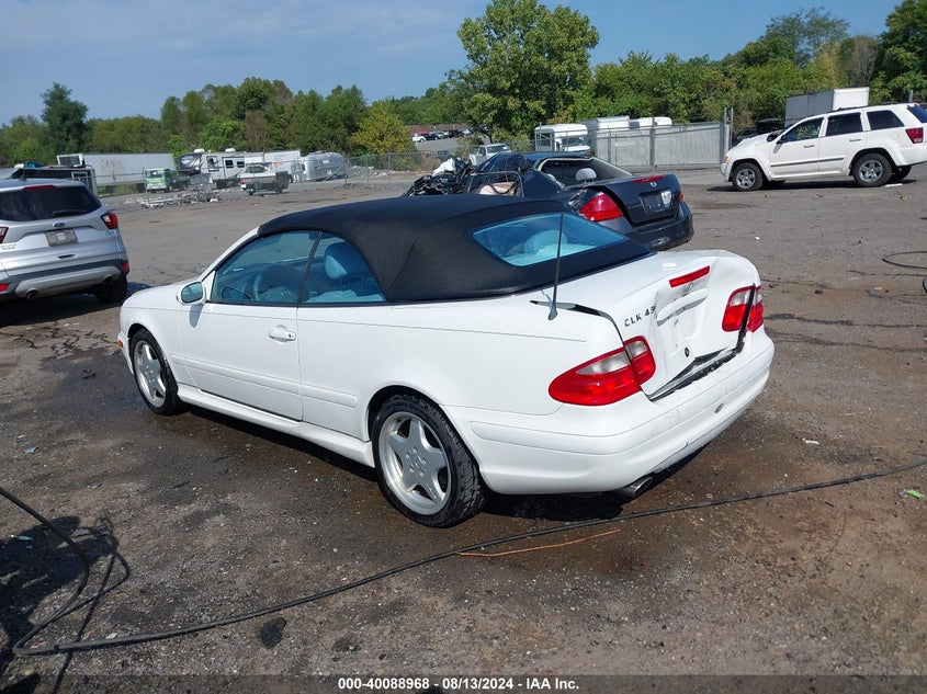 2001 Mercedes-Benz Clk 430 VIN: WDBLK70G11T090996 Lot: 40088968