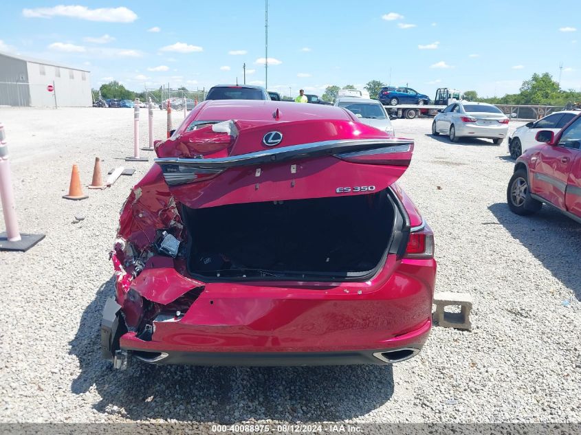 2019 Lexus Es 350 VIN: 58ABZ1B11KU039464 Lot: 40088975