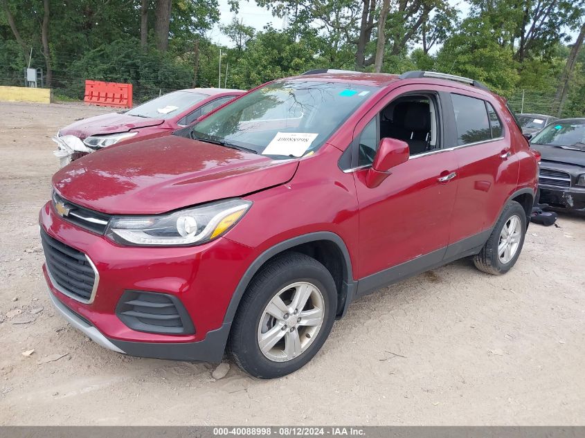 3GNCJPSB5JL279863 2018 CHEVROLET TRAX - Image 2