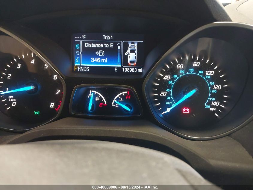 2014 Ford Escape Se VIN: 1FMCU9G99EUA33844 Lot: 40089006