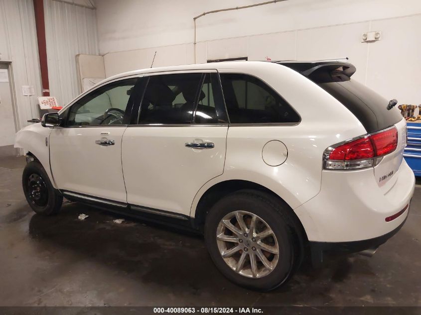 2013 Lincoln Mkx VIN: 2LMDJ8JK8DBL40269 Lot: 40089063