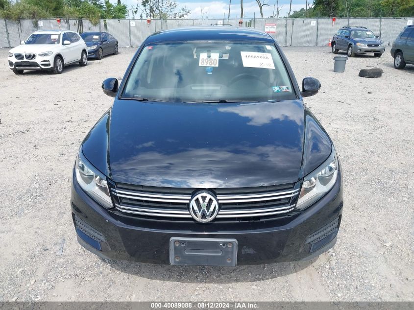 2013 Volkswagen Tiguan S VIN: WVGBV3AX7DW608717 Lot: 40089088