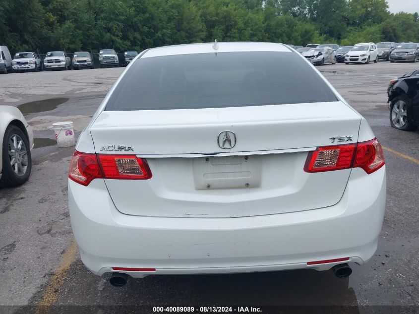 2012 Acura Tsx 2.4 VIN: JH4CU2F4XCC027974 Lot: 40089089