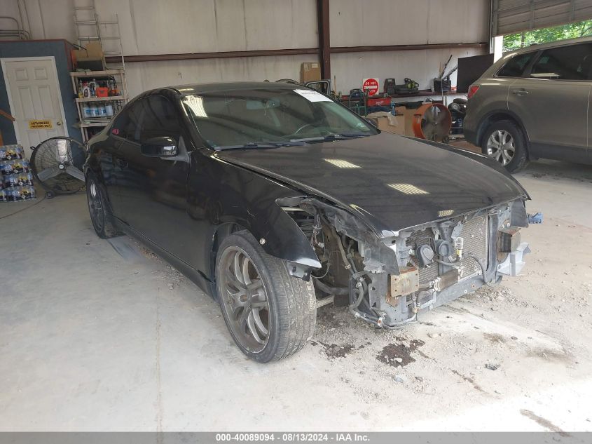 2006 Infiniti G35 VIN: JNKCV54E06M70953 Lot: 40089094