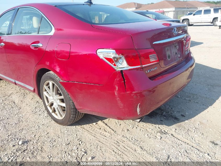 2010 Lexus Es 350 350 VIN: JTHBK1EG2A2389792 Lot: 40089099