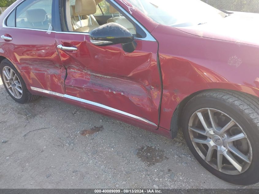 2010 Lexus Es 350 350 VIN: JTHBK1EG2A2389792 Lot: 40089099