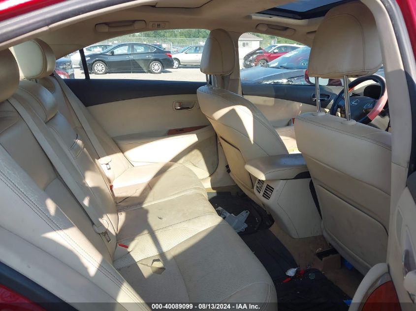 2010 Lexus Es 350 350 VIN: JTHBK1EG2A2389792 Lot: 40089099