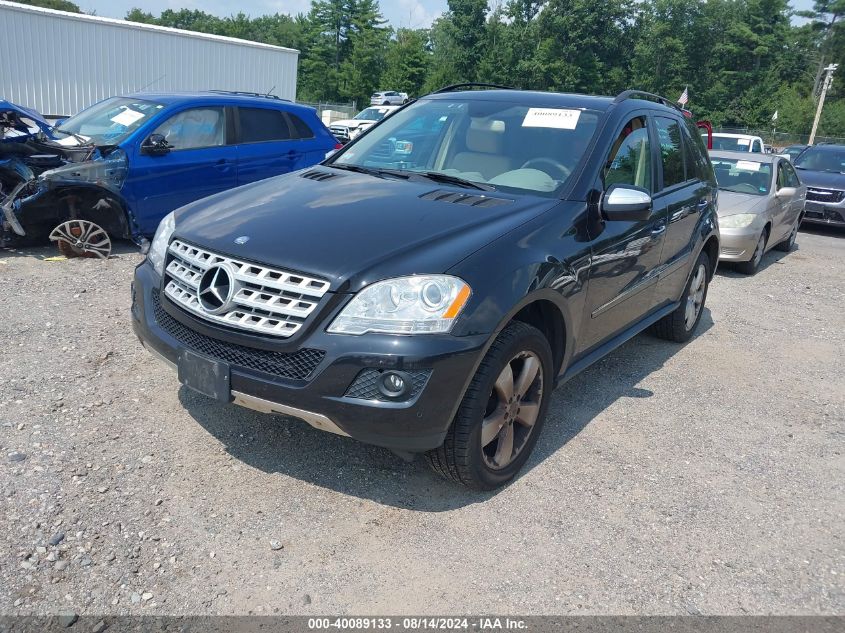 2009 Mercedes-Benz Ml 350 4Matic VIN: 4JGBB86E39A455819 Lot: 40089133