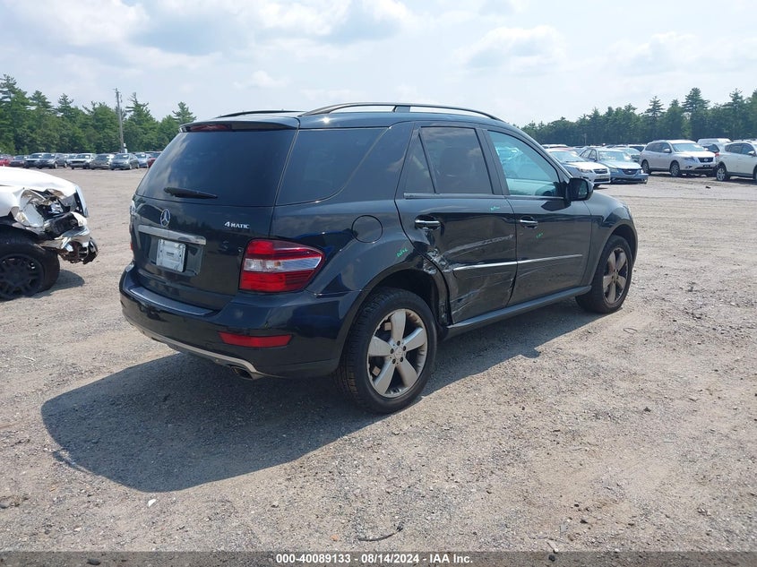 2009 Mercedes-Benz Ml 350 4Matic VIN: 4JGBB86E39A455819 Lot: 40089133