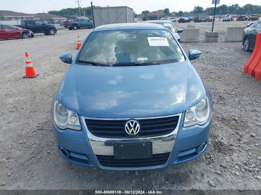 2009 Volkswagen Eos Komfort VIN: WVWBA71F39V004657 Lot: 40089139