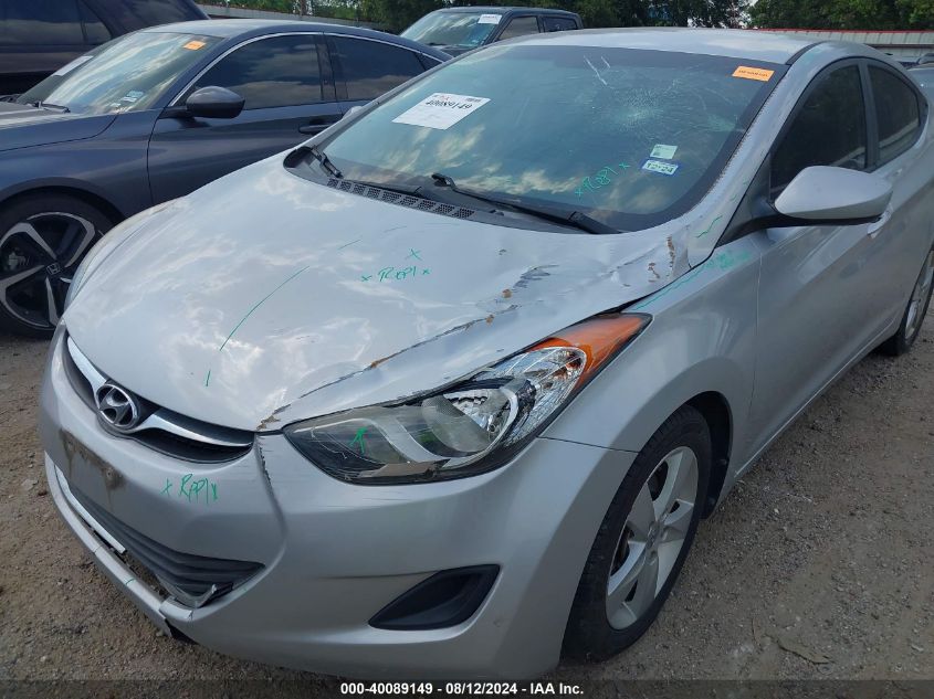 2013 Hyundai Elantra Gls VIN: 5NPDH4AE4DH410515 Lot: 40089149