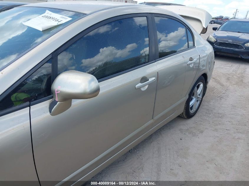 2008 Honda Civic Sdn Lx VIN: 1HGFA16568L069612 Lot: 40089164