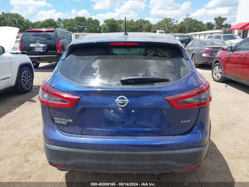 2021 Nissan Rogue Sport S Awd Xtronic Cvt VIN: JN1BJ1AW5MW430854 Lot: 40089165