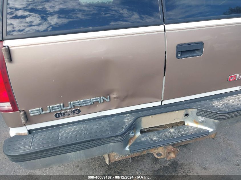 1995 GMC Suburban K1500 VIN: 1GKFK16K5SJ709107 Lot: 40089167