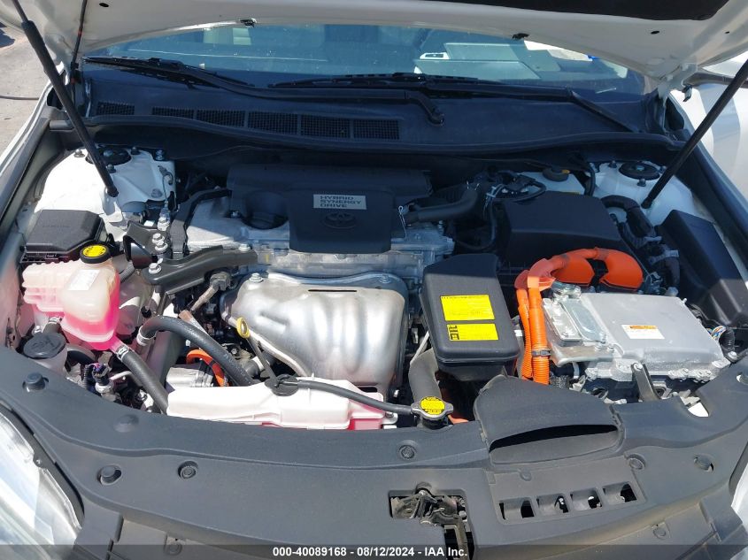 2015 TOYOTA CAMRY HYBRID XLE - 4T1BD1FK5FU155927