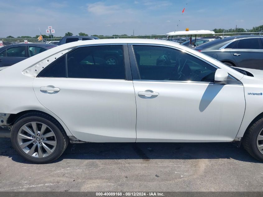 2015 TOYOTA CAMRY HYBRID XLE - 4T1BD1FK5FU155927