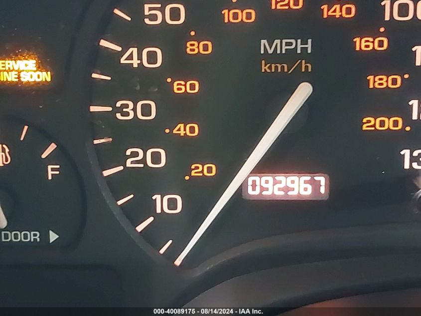 2002 Saturn L-Series Lw200 VIN: 1G8JU84F92Y564315 Lot: 40089175