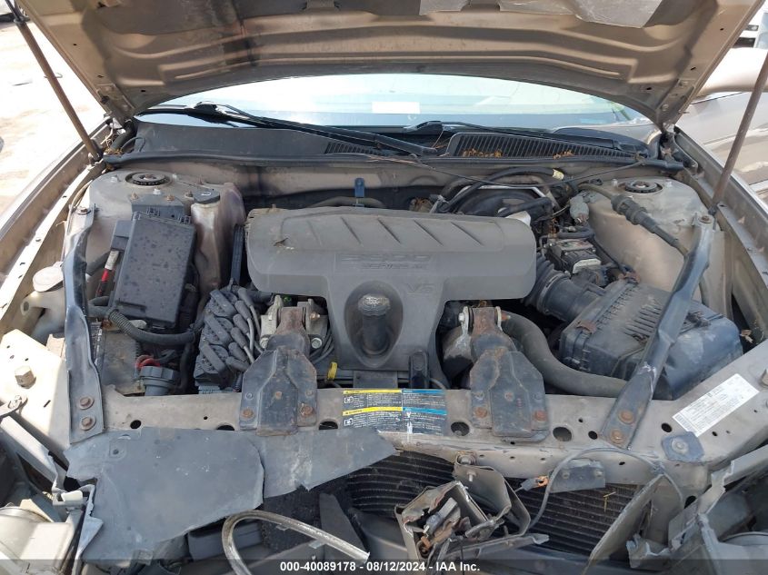 2006 Buick Lacrosse Cx VIN: 2G4WC582461250242 Lot: 40089178