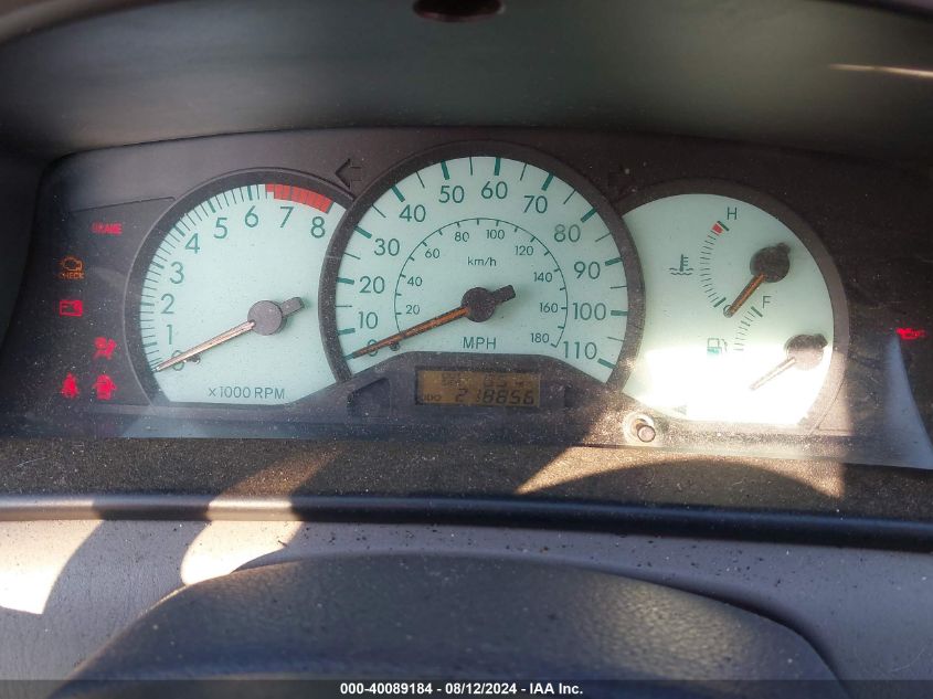 2004 Toyota Corolla Le VIN: 1NXBR32E44Z283392 Lot: 40089184