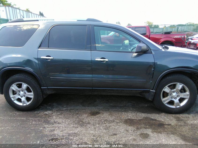 2011 GMC Acadia Sle VIN: 1GKKRPED2BJ237836 Lot: 40089198