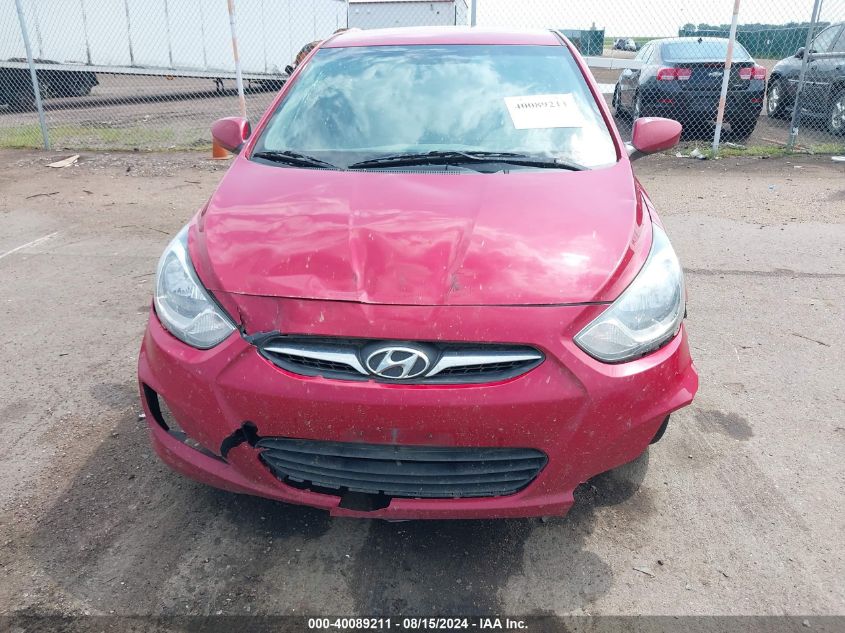 2013 Hyundai Accent Gs VIN: KMHCT5AE3DU115293 Lot: 40089211