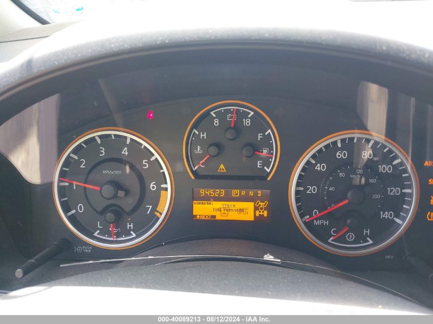 2011 Nissan Titan Sv VIN: 1N6AA0EC4BN326746 Lot: 40089213