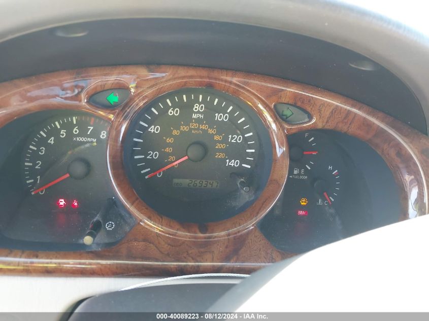 2003 Toyota Highlander V6 VIN: JTEHF21A630119479 Lot: 40089223