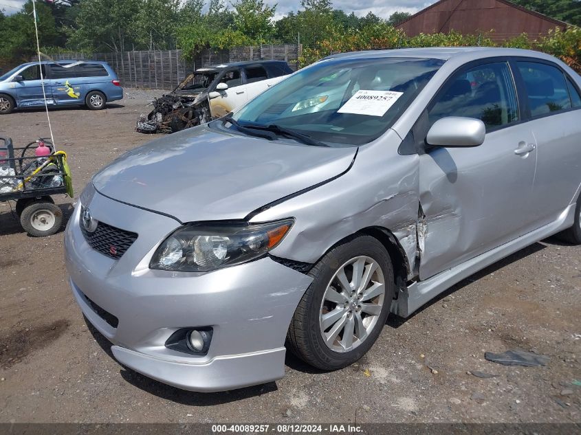 2010 Toyota Corolla S VIN: 2T1BU4EE2AC469168 Lot: 40089257
