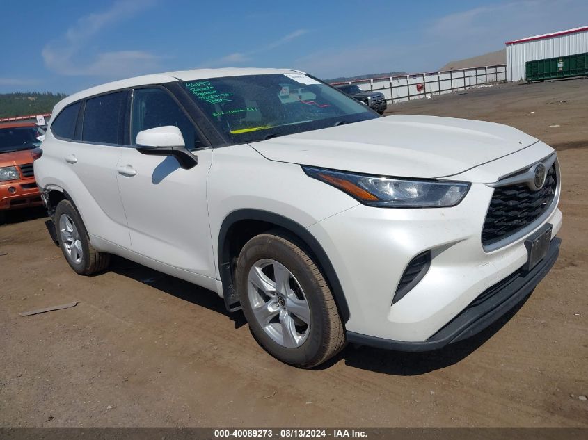 2020 TOYOTA HIGHLANDER L - 5TDCZRBH6LS505374