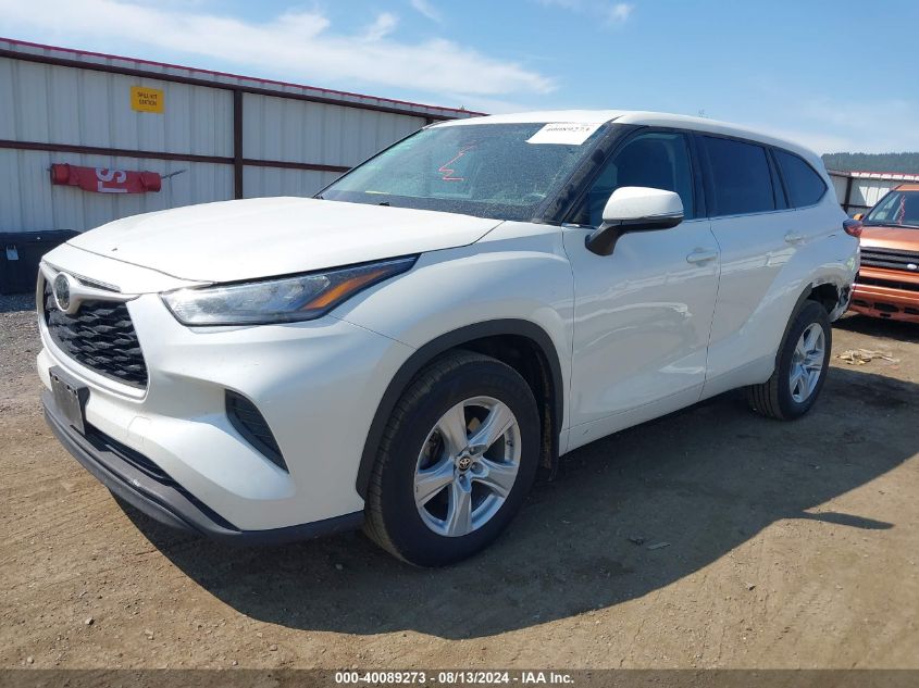 2020 TOYOTA HIGHLANDER L - 5TDCZRBH6LS505374