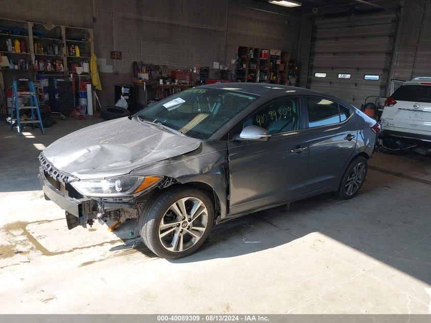 VIN KMHD84LF0HU148361 2017 HYUNDAI ELANTRA LIMITED