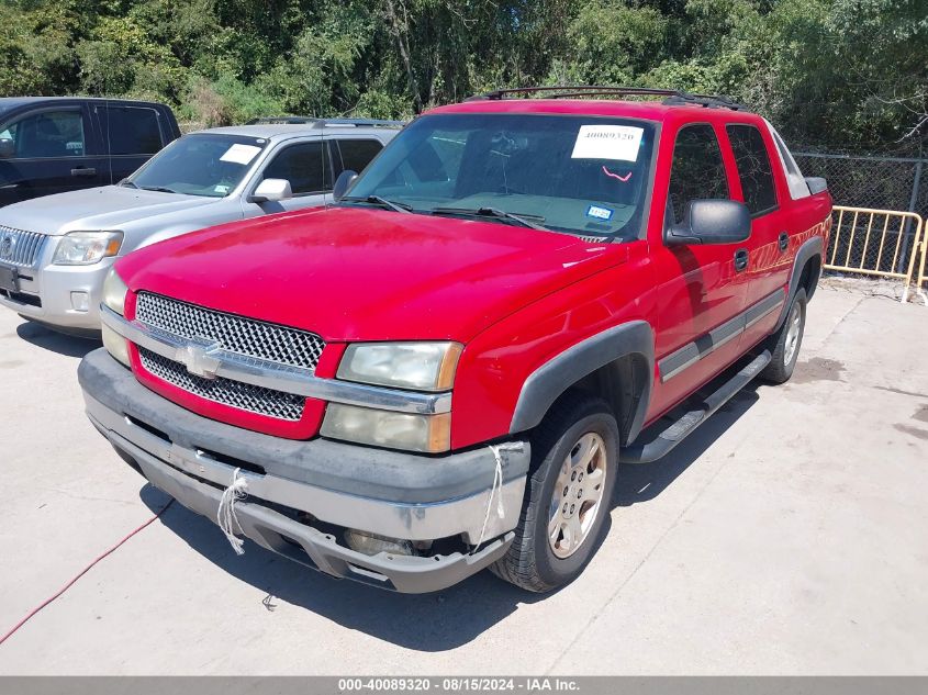 2004 Chevrolet Avalanche 1500 C1500 VIN: 3GNEC12T54G308865 Lot: 40089320