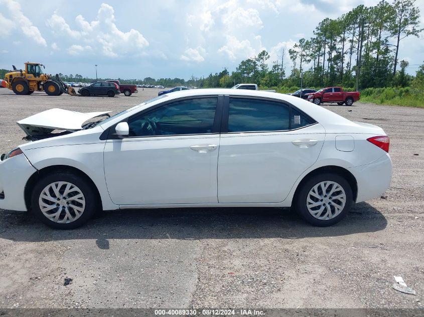 2017 Toyota Corolla Le VIN: 5YFBURHE5HP670534 Lot: 40089330