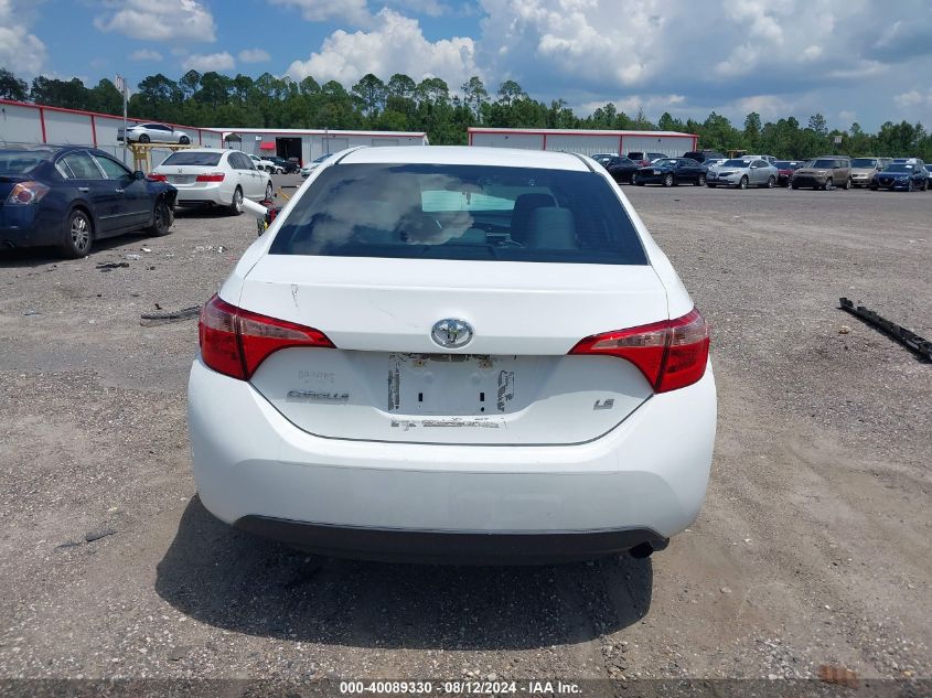 2017 Toyota Corolla Le VIN: 5YFBURHE5HP670534 Lot: 40089330