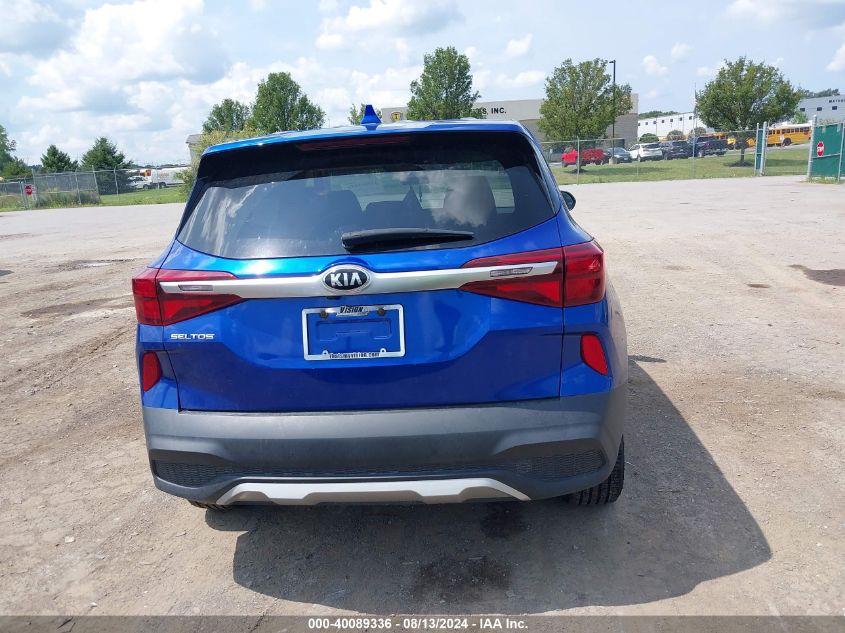 2021 Kia Seltos Lx VIN: KNDEPCAAXM7129502 Lot: 40089336