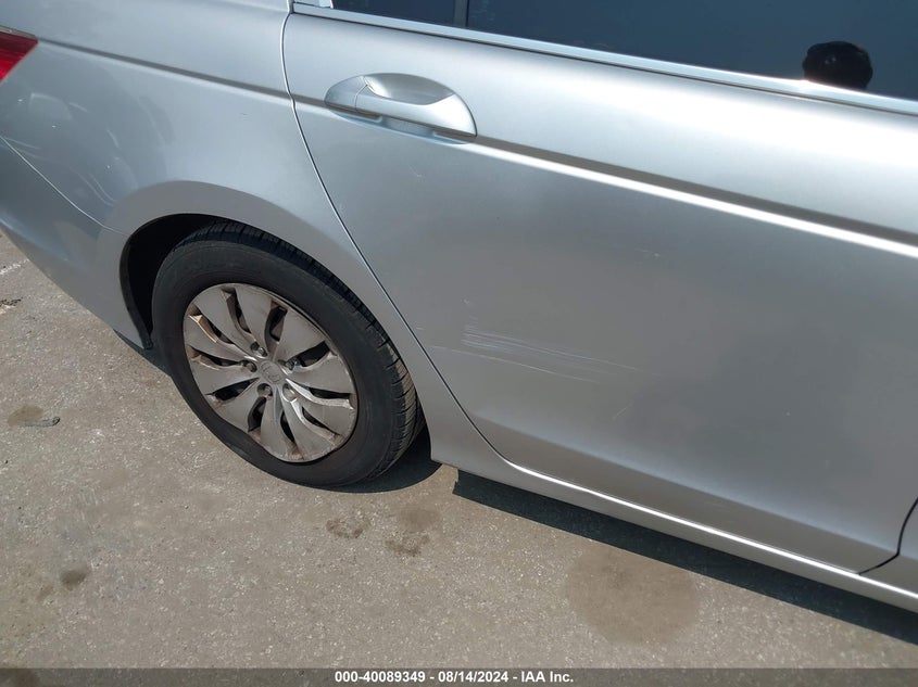 2010 Honda Accord 2.4 Lx VIN: 1HGCP2F3XAA047345 Lot: 40089349