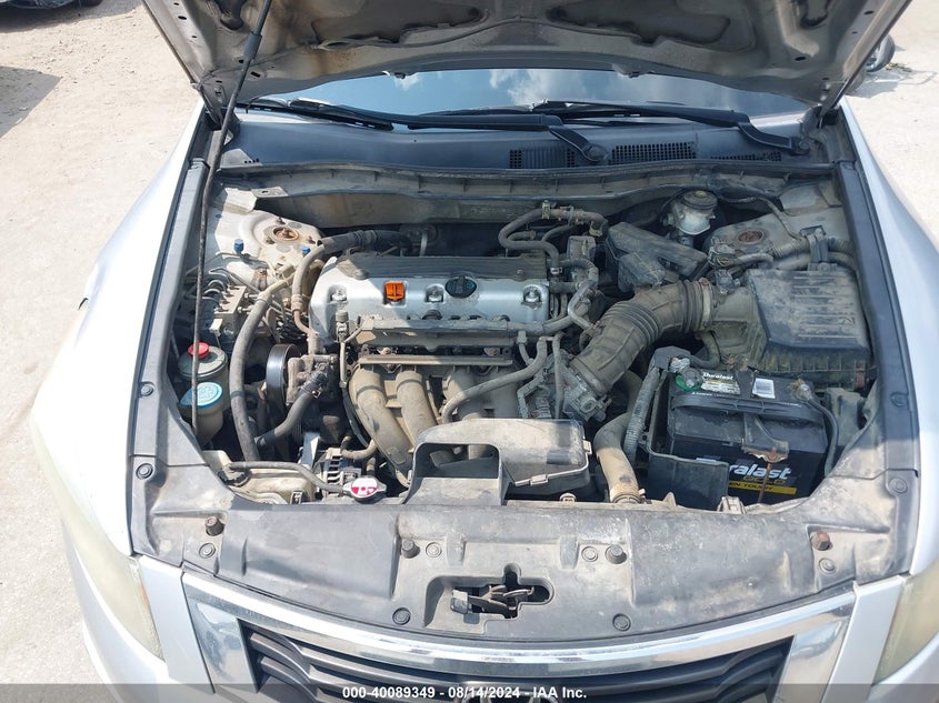 2010 Honda Accord 2.4 Lx VIN: 1HGCP2F3XAA047345 Lot: 40089349