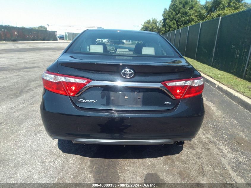 2015 Toyota Camry Se VIN: 4T1BF1FK3FU003932 Lot: 40089353