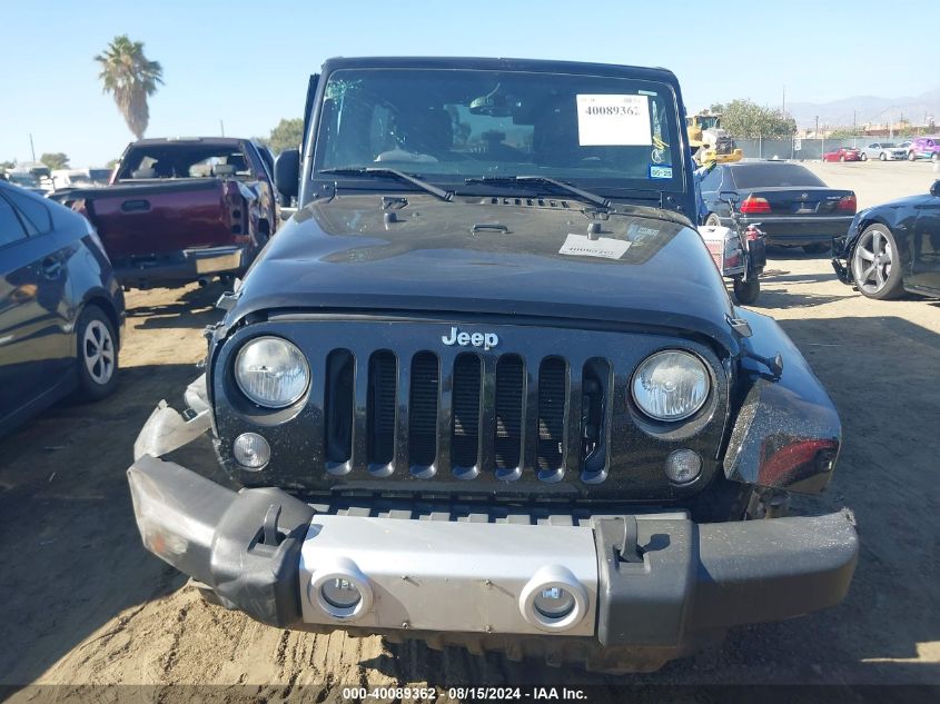 2014 Jeep Wrangler Unlimited Sahara VIN: 1C4BJWEG0EL271984 Lot: 40089362