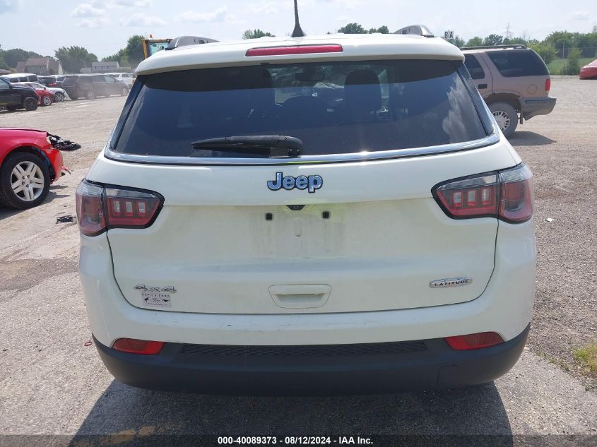 2019 Jeep Compass Latitude 4X4 VIN: 3C4NJDBB8KT630573 Lot: 40089373