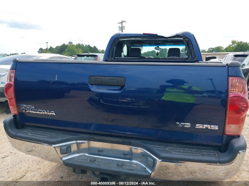 2006 Toyota Tacoma Base V6 VIN: 5TEUU42N86Z312744 Lot: 40089386