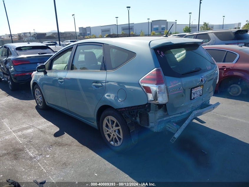 2015 Toyota Prius V Two VIN: JTDZN3EU5FJ030622 Lot: 40089393