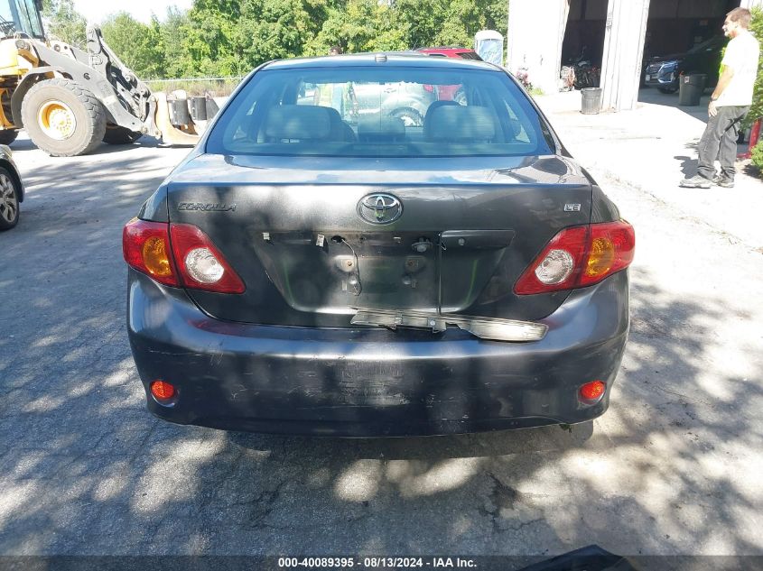 2009 Toyota Corolla Le VIN: JTDBL40E899064024 Lot: 40089395