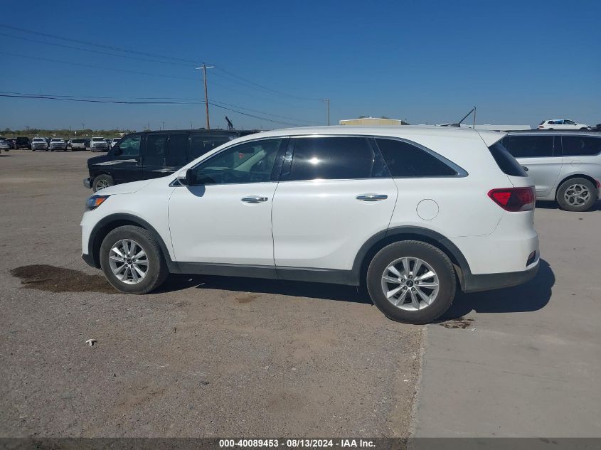 2020 Kia Sorento 3.3L Lx VIN: 5XYPG4A55LG669746 Lot: 40089453