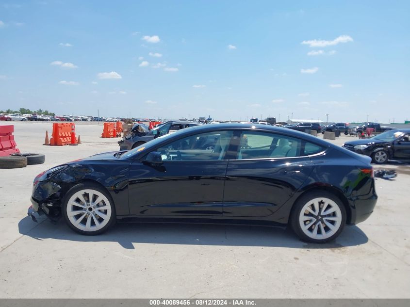 2023 Tesla Model 3 Rear-Wheel Drive VIN: 5YJ3E1EA5PF513178 Lot: 40089456