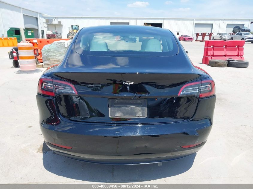 2023 Tesla Model 3 Rear-Wheel Drive VIN: 5YJ3E1EA5PF513178 Lot: 40089456