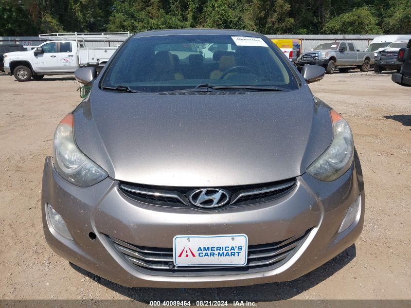 2013 Hyundai Elantra Limited VIN: 5NPDH4AEXDH324688 Lot: 40089464